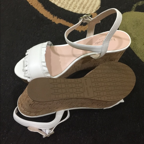 NWOB Kate Spade ♠️ Tomas Ruffle Sandals - Picture 5 of 8